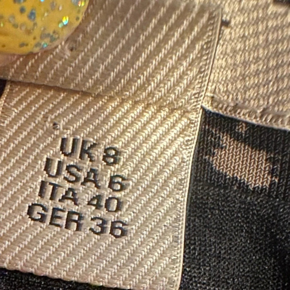 Burberry London Printed Brown Midi Length Skirt Size 6 - Picture 9 of 10